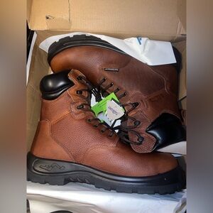 S FELLAS BY GENUINE GRIP POSEIDON MEN'S 8 INCH COMPOSITE TOE size 11.5